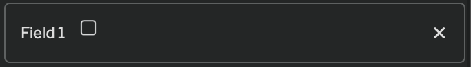 Checkbox