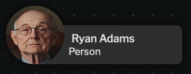 Person Entity Node